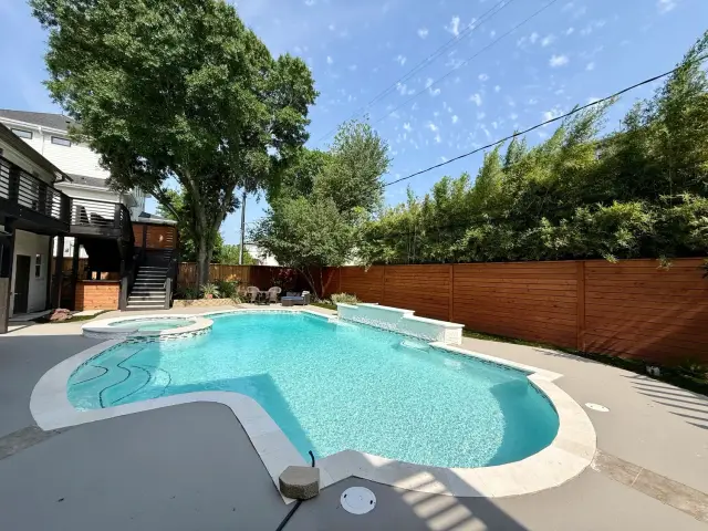Villa Como exterior, furnished house in Texas Medical Center / Meyerland, Houston — luxury furnished housing in Houston